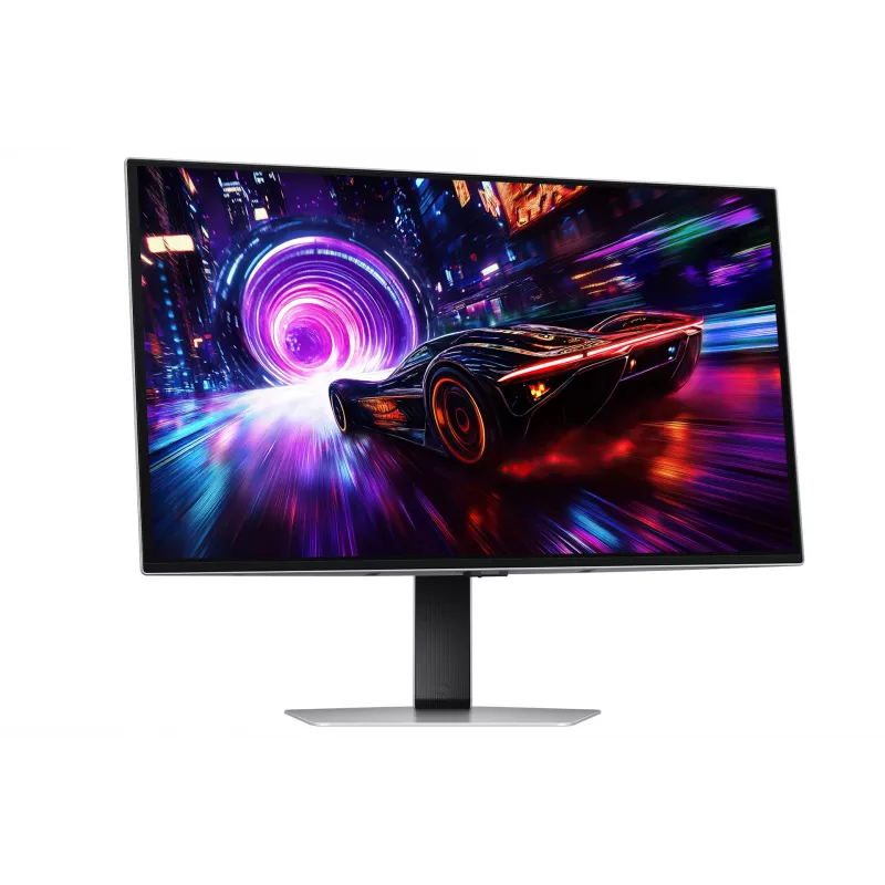 Monitor de computador Samsung S27FG814SU 27 polegadas 4K UHD OLED 2160×3840, 0,03 ms, ângulo de visão 178°, VESA, altura ajustável, metálico