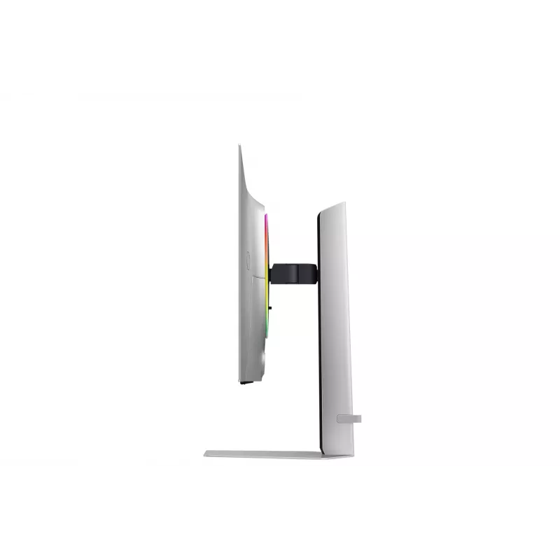 Monitor de computador Samsung S27FG814SU 27 polegadas 4K UHD OLED 2160×3840, 0,03 ms, ângulo de visão 178°, VESA, altura ajustável, metálico