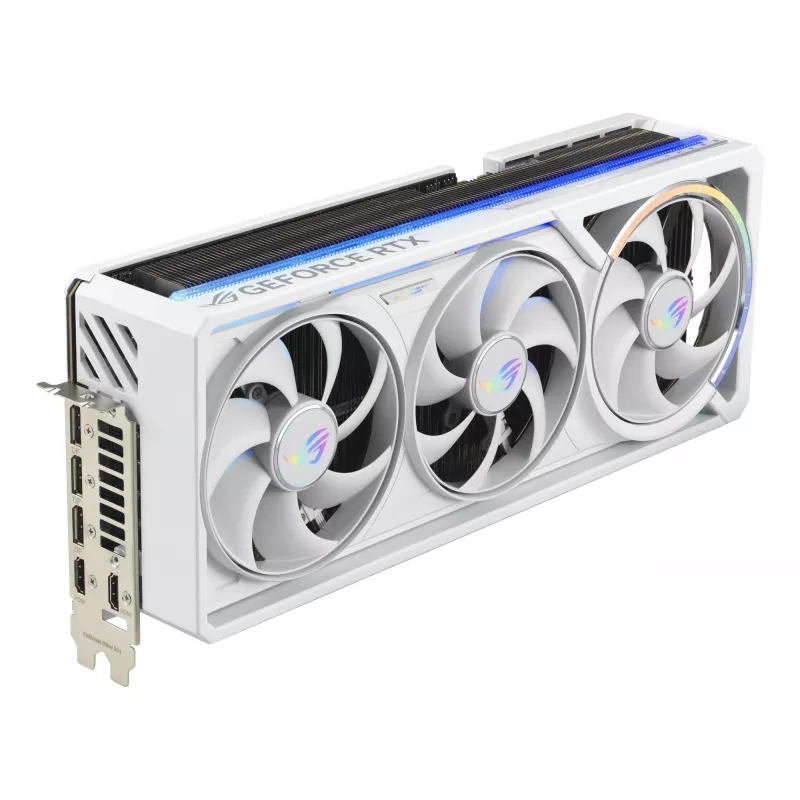 Placa gráfica ASUS ROG Astral GeForce RTX 5090, 32 GB GDDR7, 512 bits, PCIe 5.0, 3 ventoinhas, branca