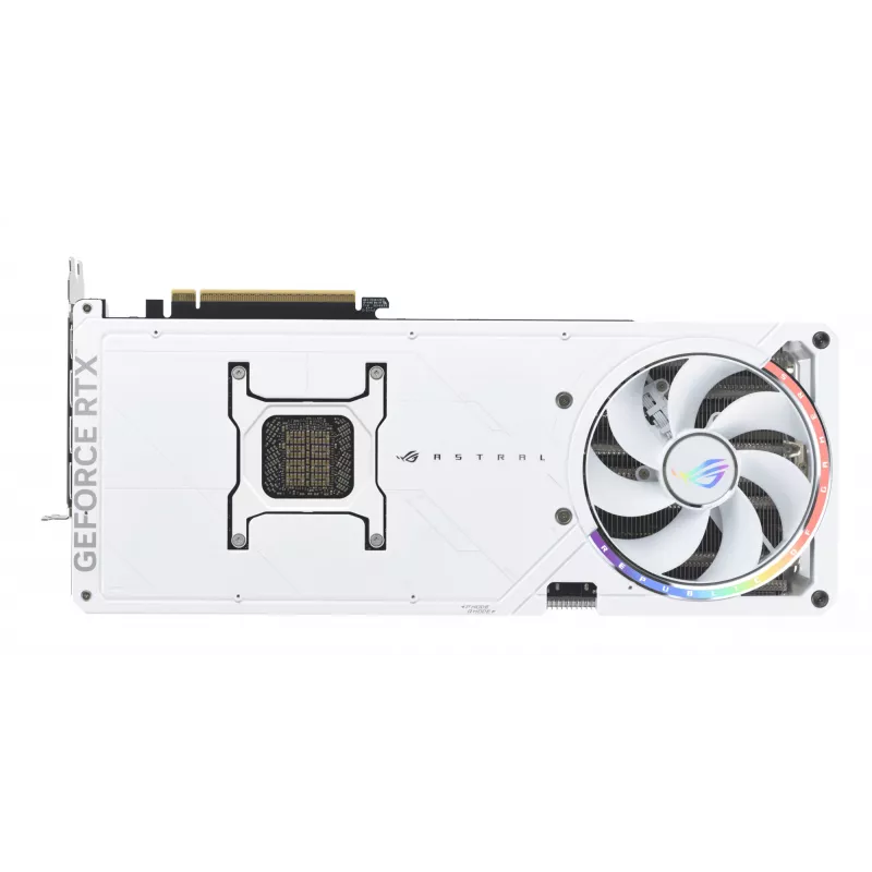 Placa gráfica ASUS ROG Astral GeForce RTX 5090, 32 GB GDDR7, 512 bits, PCIe 5.0, 3 ventoinhas, branca