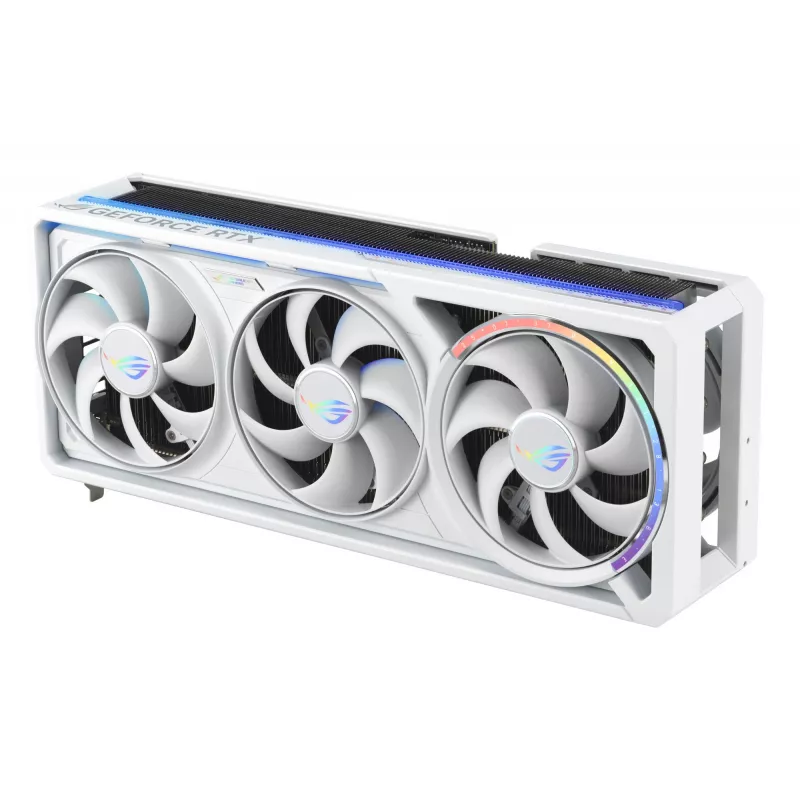 Placa gráfica ASUS ROG Astral GeForce RTX 5090, 32 GB GDDR7, 512 bits, PCIe 5.0, 3 ventoinhas, branca