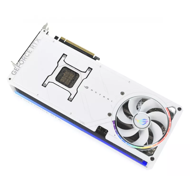 Placa gráfica ASUS ROG Astral GeForce RTX 5090, 32 GB GDDR7, 512 bits, PCIe 5.0, 3 ventoinhas, branca