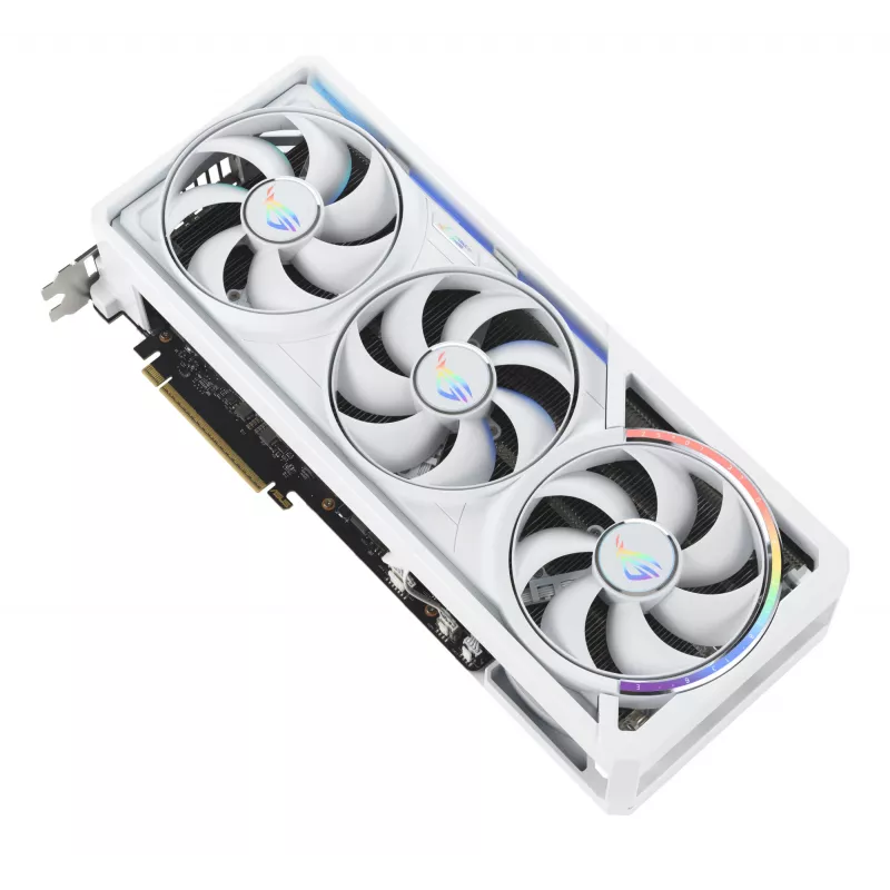 Placa gráfica ASUS ROG Astral GeForce RTX 5090, 32 GB GDDR7, 512 bits, PCIe 5.0, 3 ventoinhas, branca