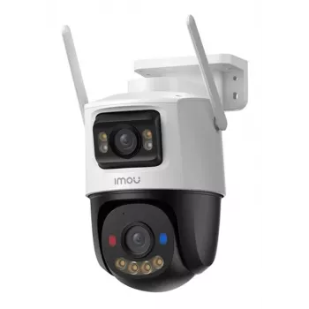 Câmara de vigilância IP IMOU Cruiser Dual 2 6MP exterior teto esférica 2304×1296 3,6mm zoom 8x