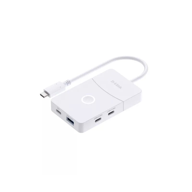 Hub de interfaces D-Link DUP-501 USB 3.2 Gen 1 (3.1 Gen 1) Type-C 5000 Mbit/s branco