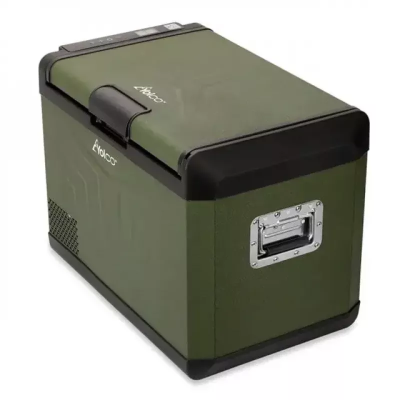 Frigorífico portátil com compressor Yolco GCX47 verde 47L de capacidade energeticamente eficiente