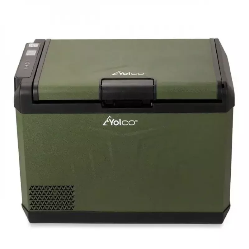 Frigorífico portátil com compressor Yolco GCX47 verde 47L de capacidade energeticamente eficiente