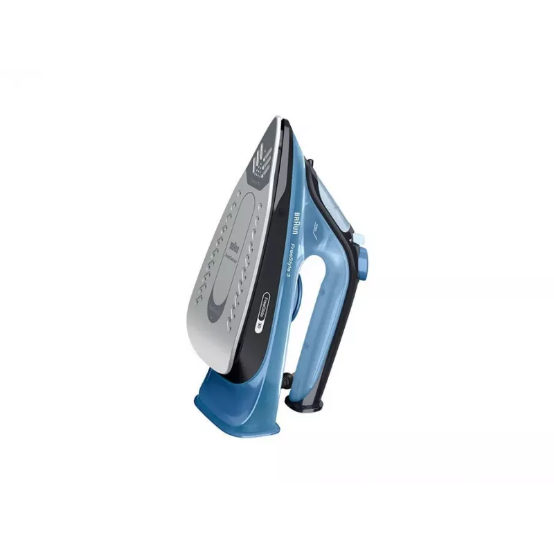 Ferro de engomar Braun FI3194BK base cerâmica 2400 W preto, azul