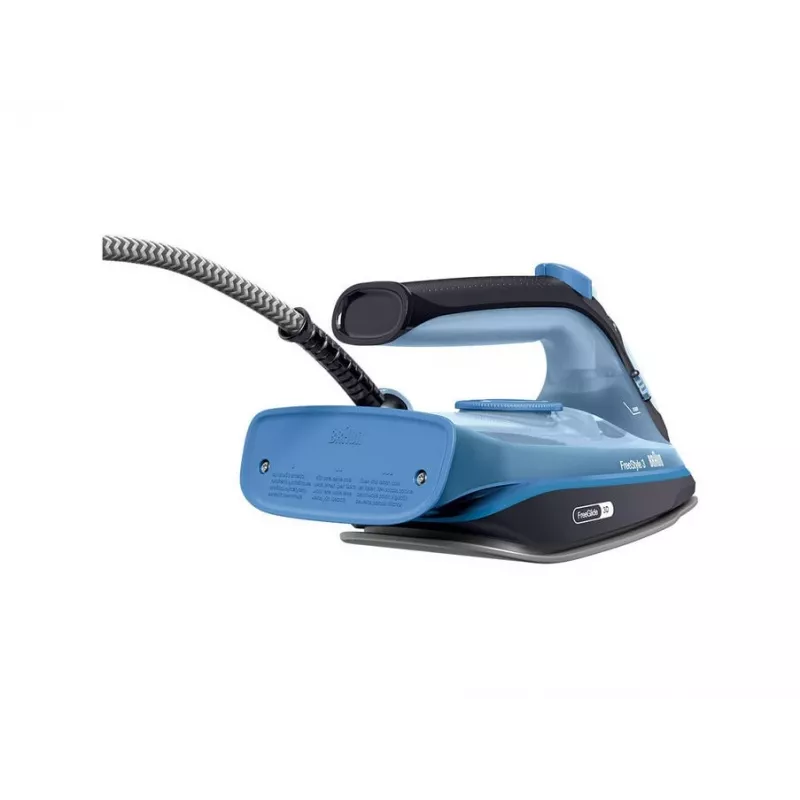 Ferro de engomar Braun FI3194BK base cerâmica 2400 W preto, azul