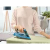 Ferro de engomar Braun FI3194BK base cerâmica 2400 W preto, azul