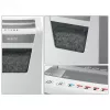 Destruidora de documentos Leitz IQ Office Security P5, corte micro, 22,3 cm, 2 x 15 mm, 23 l, 250 folhas, 55 dB