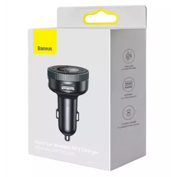 Carregador de interior Baseus Energy Column smartphone preto