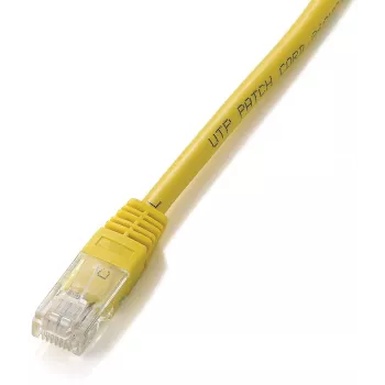 Cabo de rede Equip Cat.5e U/UTP, 3,0 m, amarelo, 3 m, Cat5e, U/UTP (UTP), RJ-45, RJ-45, amarelo