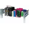 Equip EZR-DIN-4 módulo para calha DIN de 19 polegadas 2U, RAL 7035