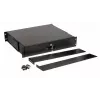 Unidade de gaveta Equip gaveta com fechadura 19' 2U RAL9005 preto