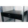 Unidade de gaveta Equip gaveta com fechadura 19' 2U RAL9005 preto