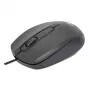 Rato com fio Manhattan Comfort II USB, preto, 1000 dpi, USB-A, ótico, ambidestro, portátil/compacto, três botões com roda de deslocamento, três anos de garantia