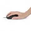 Rato com fio Manhattan Comfort II USB, preto, 1000 dpi, USB-A, ótico, ambidestro, portátil/compacto, três botões com roda de deslocamento, três anos de garantia