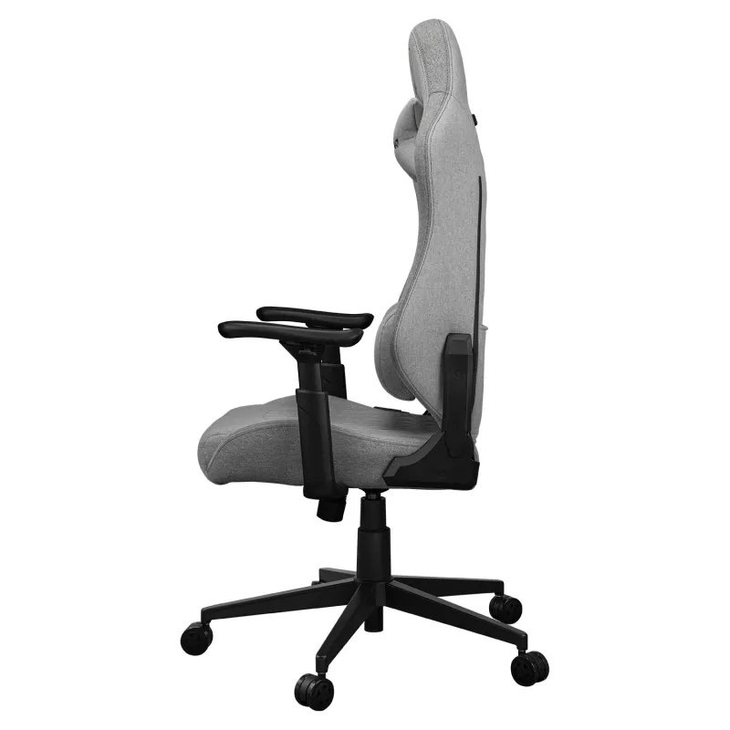 Cadeira gaming universal Cougar CGR-EPF-ROA — cinzento/preto, peso máx. 120 kg, dimensões 710×670×1250 mm