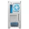 Caixa de PC midi tower COUGAR Airface FLO ARGB branco — 2x180 mm à frente, 1x120 mm atrás, suporta HDD de 2,5 polegadas/3,5 polegadas, 240×480×509 mm