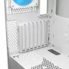 Caixa de PC midi tower COUGAR Airface FLO ARGB branco — 2x180 mm à frente, 1x120 mm atrás, suporta HDD de 2,5 polegadas/3,5 polegadas, 240×480×509 mm
