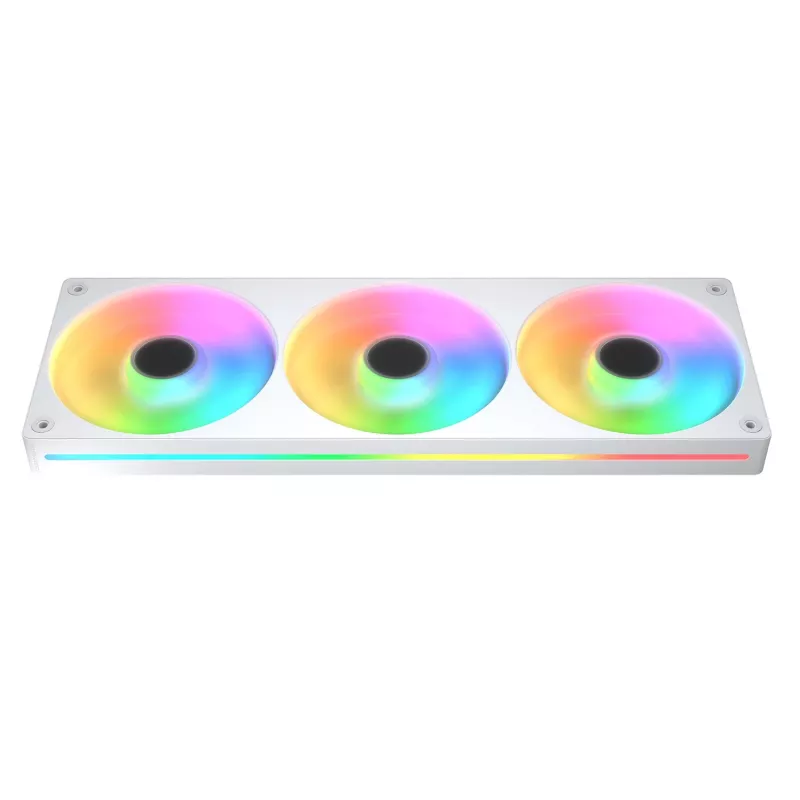Refrigeração líquida all-in-one para CPU Cougar Poseidon Vistek Pro 360 – ventoinha de 120 mm, ARGB, branco