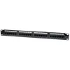 Patch panel Techly UTP 24 portas RJ45 Cat.6 I-PP 24-RU-C6T, IEEE 802.3, IEEE 802.3ab, IEEE 802.3u, 10/100/1000Base-T(X), Fast Ethernet, Gigabit Ethernet, 1000 Mbit/s, RJ-45, dourado