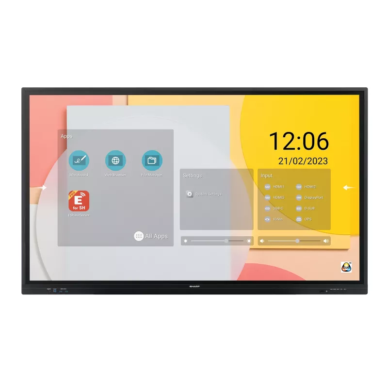 Sharp PN-LC652 165,1 cm (65 polegadas) LCD 3840 x 2160 píxeis 4K Ultra HD