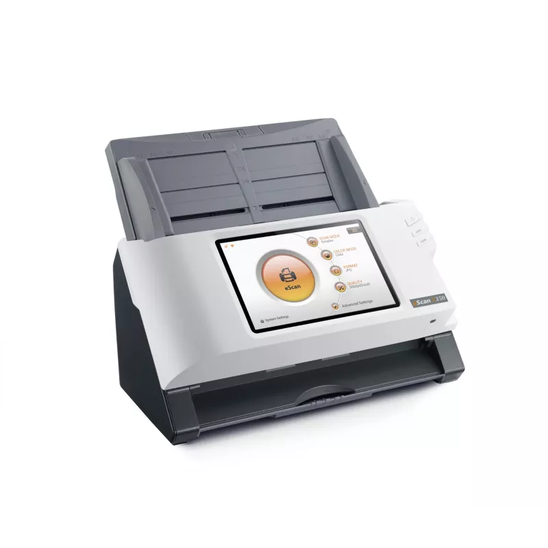Plustek eScan A350 Essential Scanner ADF 600 x 600 DPI A4 preto, branco
