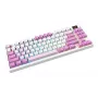 MSI FORGE GK600 TKL teclado gaming sem fios, QWERTZ DE, violeta