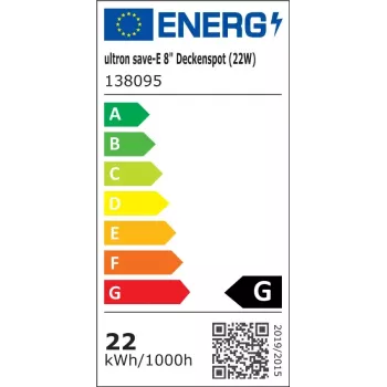 Lâmpada economizadora Ultron 138095 22 W 4000 K