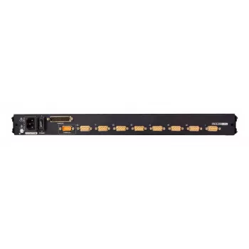 Consola de rack Secomp CL5708MW 17,3 polegadas (43,9 cm) LCD 1920×1080, teclado e rato USB/PS/2, VGA, 1U, preto
