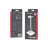 Suporte para headset GENESIS NGM-2233 ABS alumínio TPU branco