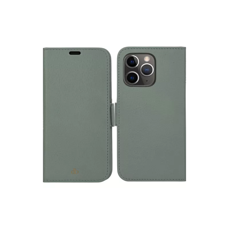 Capa carteira dbramante1928 New York para iPhone 13 Pro, verde, 3 compartimentos para cartões, compatível com 6,1 polegadas (15,5 cm)