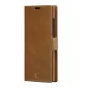 Capa folio dbramante1928 Lynge para Samsung Galaxy S22 Ultra, tan, suporta ecrãs até 17,3 cm (6,8 polegadas), suporte de mesa