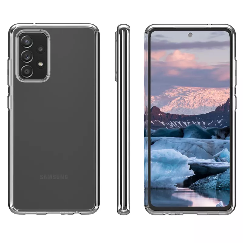 dbramante1928 Bulk - Nuuk - Galaxy A52/A52S - Clear, capa, Samsung, Galaxy A52/A52S, 16,5 cm (6,5 polegadas), transparente