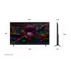 TV LG UHD AI 65UA75003LA 165,1 cm (65 polegadas) 4K Ultra HD Smart TV Wi-Fi preto
