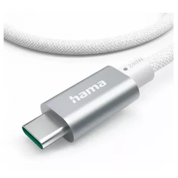 Cabo USB Hama Full-Featured USB 3.2 Gen 1 (3.1 Gen 1) 1,5 m USB-C branco