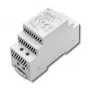 Fonte de alimentação para calha DIN QOLTEC 30W 24V 1,25A cinzento