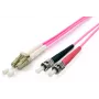 Cabo de patch de fibra ótica Equip LC/ST, OM4, 5m, 5 m, OM4, LC, ST