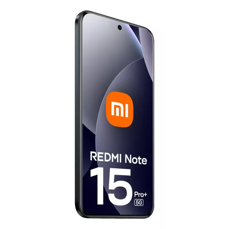 Smartphone Xiaomi Redmi Note 15 Pro+ 5G — 6,83 polegadas (17,4 cm), 8 GB RAM, 512 GB, 200 MP, 6500 mAh, preto