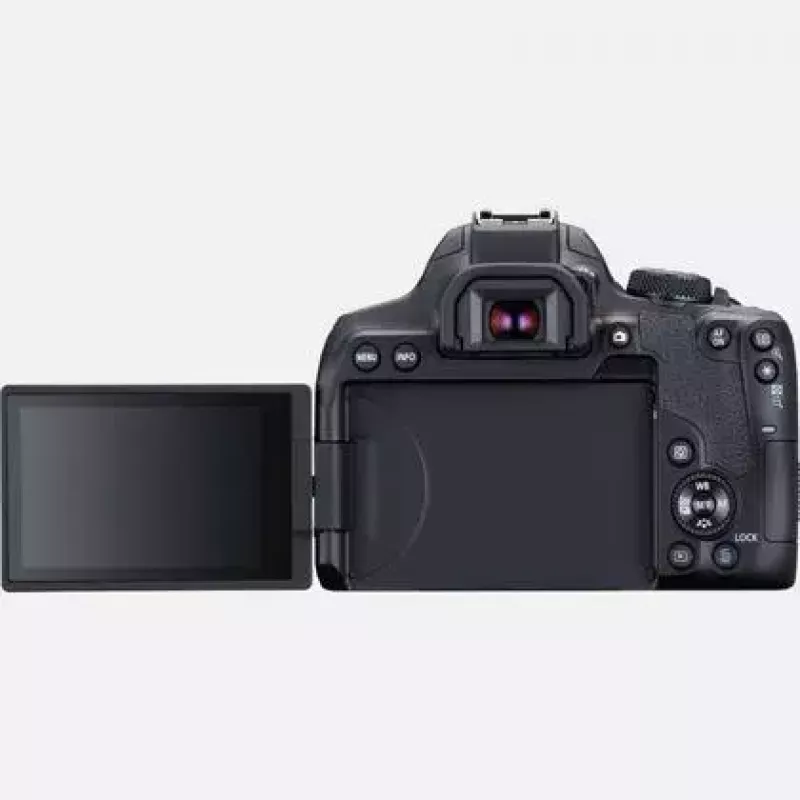 Câmara Canon EOS 850D SLR kit 24,1 MP CMOS 6000 x 4000 píxeis preto