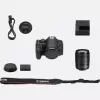 Câmara Canon EOS 850D SLR kit 24,1 MP CMOS 6000 x 4000 píxeis preto