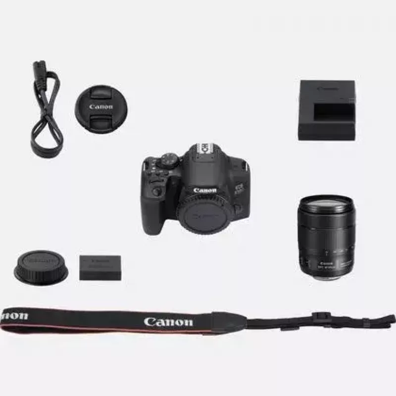 Câmara Canon EOS 850D SLR kit 24,1 MP CMOS 6000 x 4000 píxeis preto