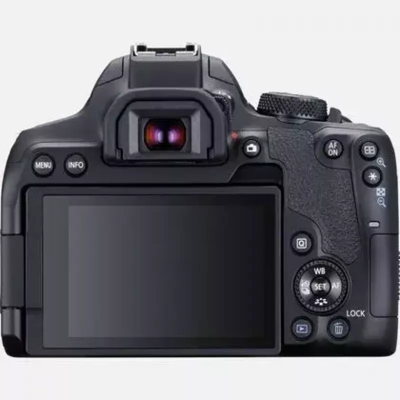 Câmara Canon EOS 850D SLR kit 24,1 MP CMOS 6000 x 4000 píxeis preto