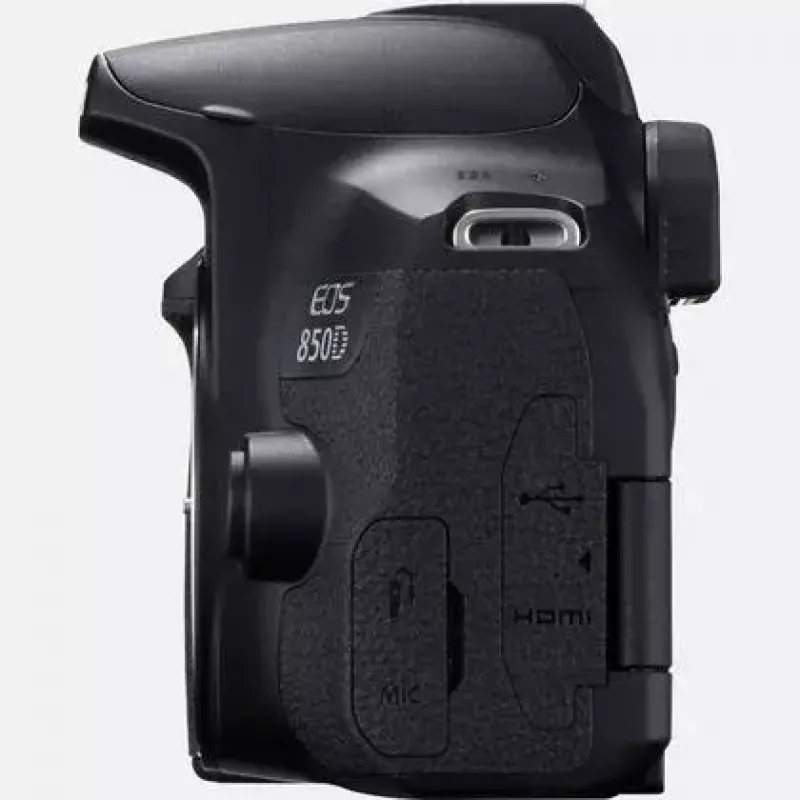 Câmara Canon EOS 850D SLR kit 24,1 MP CMOS 6000 x 4000 píxeis preto