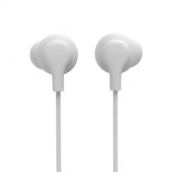 Headset Hama Curly com fios In-Ear chamadas/música USB Type-C branco