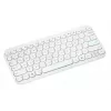 Teclado Bluetooth sem fios ASUS KW100 Marshmallow – layout 75%, QWERTZ, interruptores de tesoura, branco