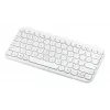 Teclado Bluetooth sem fios ASUS KW100 Marshmallow – layout 75%, QWERTZ, interruptores de tesoura, branco