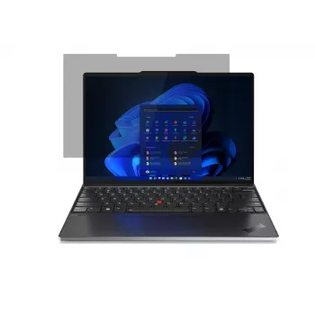 Filtro de privacidade sem moldura para portátil Lenovo 4XJ1U03942 para ecrã de 33,8 cm (13,3 polegadas) 16:10, 85% de transmissão de luz, ângulo de visão de 30°